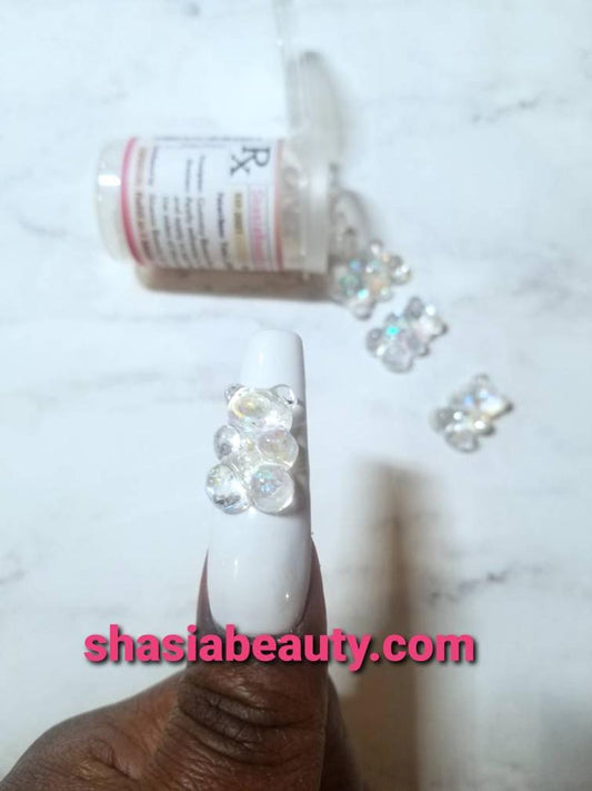 Mylar Gummy Bear Nail Charms