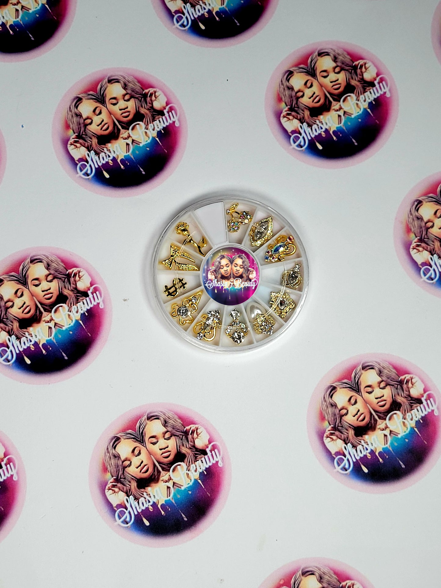 Nail Bling Charm Wheel