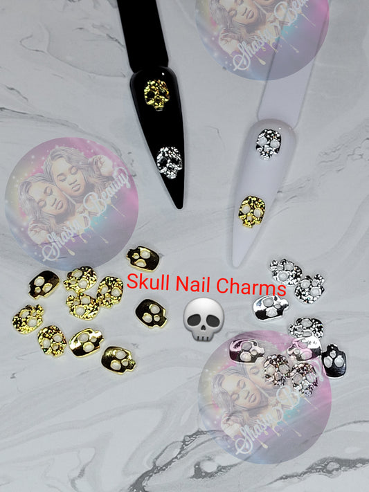 Skull Nail Charms