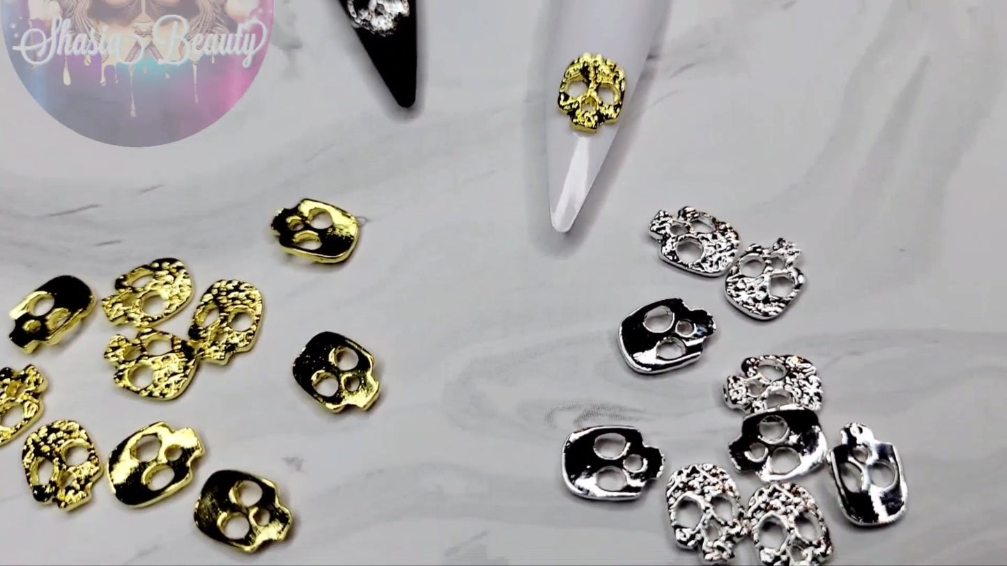 Skull Nail Charms