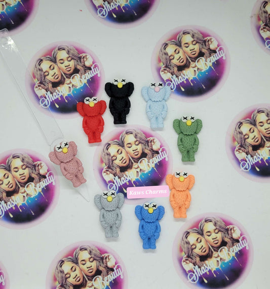 Kaws Magnetic  Nail Charms 2pc