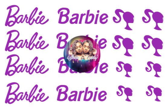 Barbz Babe Nail Stickers