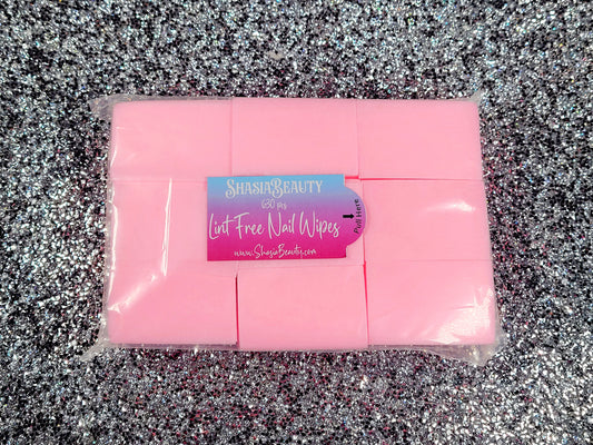 Pink Lint Free Nail Wipes 630pcs