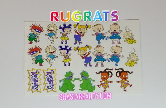 Rugrat Nail Decals