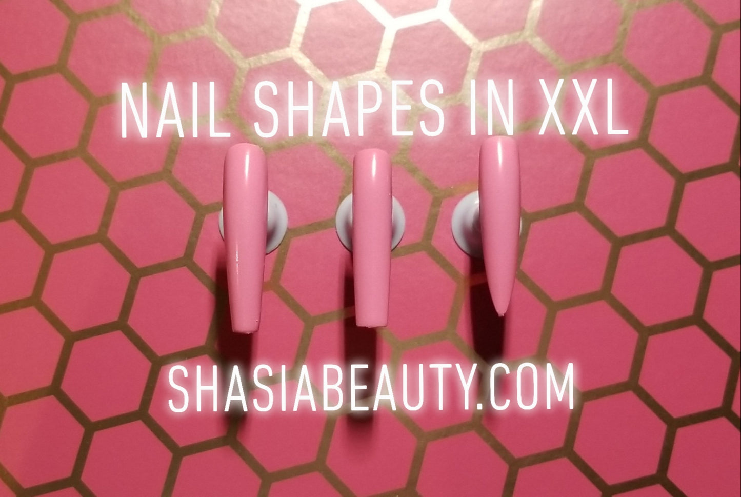 XXL Tapered Square  Full Cover Nails
