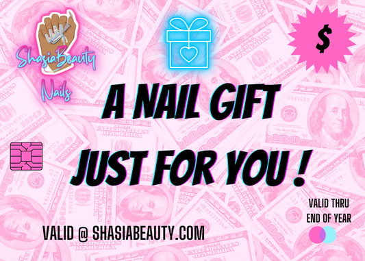Shasia Beauty Gift Cards